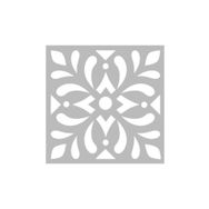 Artikel ST-448 Karo 28 Stencil Tasarımı 30x30 cm Kanvas Tablo