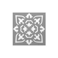 Artikel ST-542 Karo 42 Stencil Tasarımı 30x30 cm Kanvas Tablo
