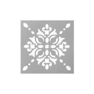 Artikel ST-559 Karo 47 Stencil Tasarımı 30x30 cm Kanvas Tablo