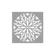 Artikel ST-574 Mandala 19 Stencil Tasarımı 30x30 cm Kanvas Tablo