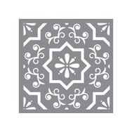 Artikel ST-633 Karo 54 Stencil Tasarımı 30x30 cm Kanvas Tablo