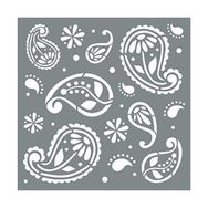 Artikel ST-635 Parshley Stencil Tasarımı 30x30 cm Kanvas Tablo