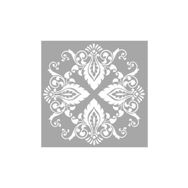 Artikel ST-642 Karo 55 Stencil Tasarımı 30x30 cm Kanvas Tablo