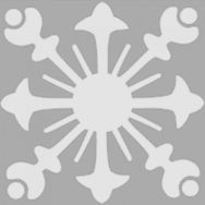 Artikel ST-661 Karo 60 Stencil Tasarımı 30x30 cm Kanvas Tablo