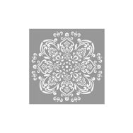 Artikel ST-718 Mandala 29 Stencil Tasarımı 30x30 cm Kanvas Tablo