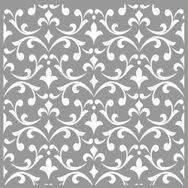 Artikel ST-726 Grace Desen Stencil Tasarımı 30x30 cm Kanvas Tablo