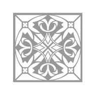 Artikel ST-732 Helena Stencil Tasarımı 30x30 cm Kanvas Tablo