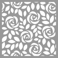 Artikel ST-741 William Stencil Tasarımı 30x30 cm Kanvas Tablo