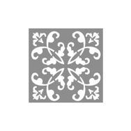 Artikel ST-950 Karo Ann Stencil Tasarımı 30x30 cm Kanvas Tablo