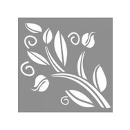 Artikel ST-982 Overture Stencil Tasarımı 30x30 cm Kanvas Tablo