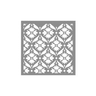 Artikel ST-984 Karo Memorial Stencil Tasarımı 30x30 cm Kanvas Tablo