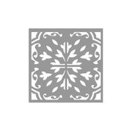 Artikel ST-994 Karo Amir Stencil Tasarımı 30x30 cm Kanvas Tablo