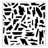 Artikel Sürreal Stencil Boyama Şablonu 30x30 cm Duvar Stencil