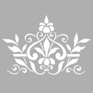 Artikel Tulip Çiçek-2 Stencil Boyama şablonu 30x30 cm Duvar Stencil