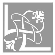 Artikel Viktoryen Çiçek 2 Stencil Boyama Şablonu 30x30 cm Duvar Stencil