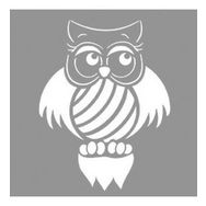 Artikel Vogel 3 Stencil Boyama Şablonu 30x30 cm Duvar Stencil