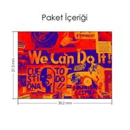 Artikel We Can Do It Notebook Sticker