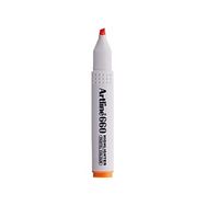 Artline 1.0-4.0 mm Pastel Turuncu 12 Adet Kesik Uçlu Fosforlu Kalem