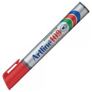 Artline 109 2.0-5.0 mm Kırmızı Permanent Kesik Uç Markör Kalem