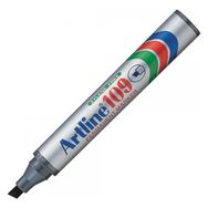 Artline 109 2.0-5.0 mm Siyah Permanent Kesik Uç Markör Kalem