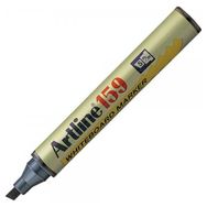 Artline 159 2.0-5.00 mm Siyah Beyaz Tahta Kesik Uç Markör Kalem