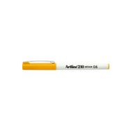 Artline 210 0.6 mm Medium Liner Sarı Keçe Uçlu Kalem