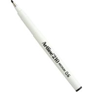 Artline 210N 0.6 mm Koyu Kırmızı Keçe Uçlu Yazı Kalemi