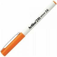 Artline 210N 0.6 mm Turuncu Keçe Uçlu Yazı Kalemi