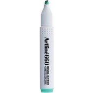 Artline 660 10-40 mm Açık Yeşil Kesik Uç Fosforlu Kalem