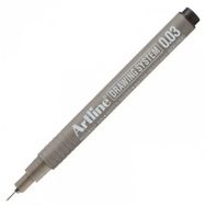 Artline Drawing System 0.03 Siyah Teknik Çizim Kalemi