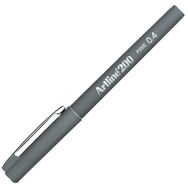 Artline EK-200N Fineliner 0.4 MM Gri Keçe Uçlu Kalem