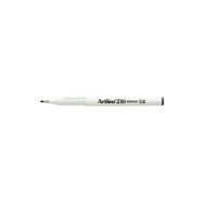 Artline Fine Uç 0.6 mm 210N Siyah Keçe Uçlu Yazı Kalemi