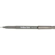 Artline Fineliner 0.4 mm Gri İnce Uçlu Keçeli Kalem