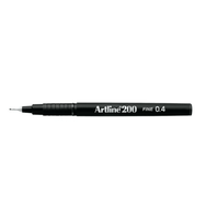 Artline Fineliner 0.4 mm Siyah İnce Uçlu Keçeli Kalem