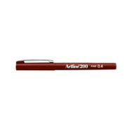 Artline Fineliner Kahverengi İnce 0.4 mm Keçe Uçlu Kalem