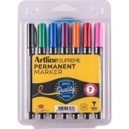 Artline Supreme Permanent 7 Renk Marker Set