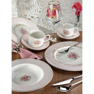Aryıldız 30029 84 Parça Bone Porselen Yemek Takımı