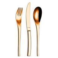 Aryıldız 36 Parça Bronz Jazz Çatal Kaşık Bıçak Takımı