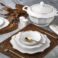 Aryıldız 40019 Prestige Porselen Yemek Takımı