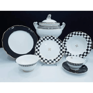 Aryıldız AR 60023 83 Parça Prestige Porselen Yemek Takımı