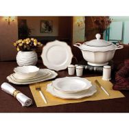Aryıldız Bone AR40017 60 Parça Porselen Yemek Takımı