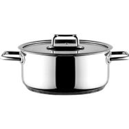 Aryıldız Colombus Metal Kulp Cam Kapak 20 cm Derin Tencere