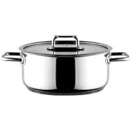 Aryıldız Colombus Metal Kulp Cam Kapak 22 cm Derin Tencere