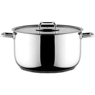 Aryıldız Colombus Metal Kulp Cam Kapak 30 cm Derin Tencere