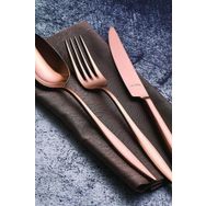 Aryıldız Elegant Bronz Pvd 24 Parça Çatal Kaşık Bıçak Takımı