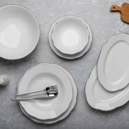 Aryıldız Passion Silver 30 Parça 6 Kişilik Yemek Takımı
