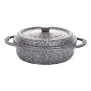 Aryıldız T/T Cast Alu Granitium 24 Cm Kısa Tencere