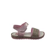 Arzen 801015F Pembe Renk İç Pedli Taş Detay Kız Çocuk Sandalet