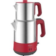 Arzum AR3049 Kırmızı-Gri Çay Makinesi
