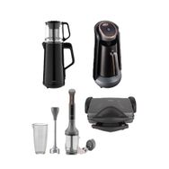 Arzum AR9027PRO Blackline Eco Çeyiz Set Siyah